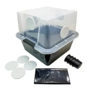 Grower’s Select Small Mushroom Monotub Fruiting Chamber – 28 Quart