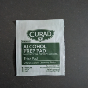 Alcohol Prep Pads - 70% Alcohol - 100 Count