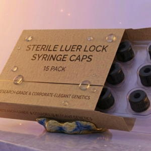 Luer Lock Syringe Cap- 15 Pack