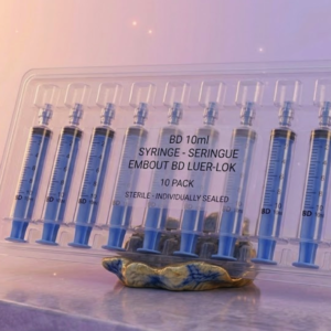 10 Pack BD 10ml Syringe Seringue Embout BD Luer-Lok