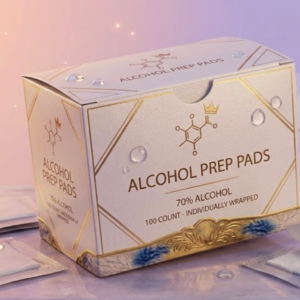 Alcohol Prep Pads - 70% Alcohol - 100 Count