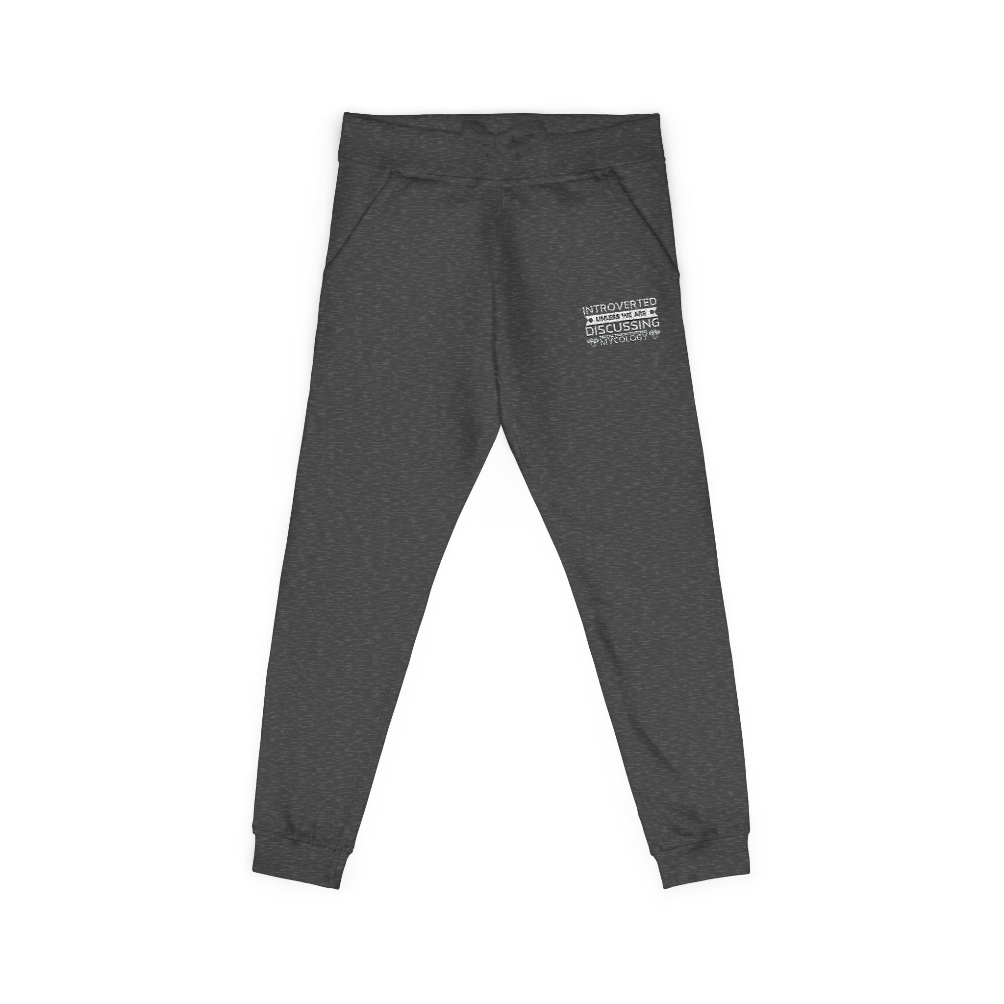 Embroidered Introverted — Cozy MK Fleece Joggers - Image 36