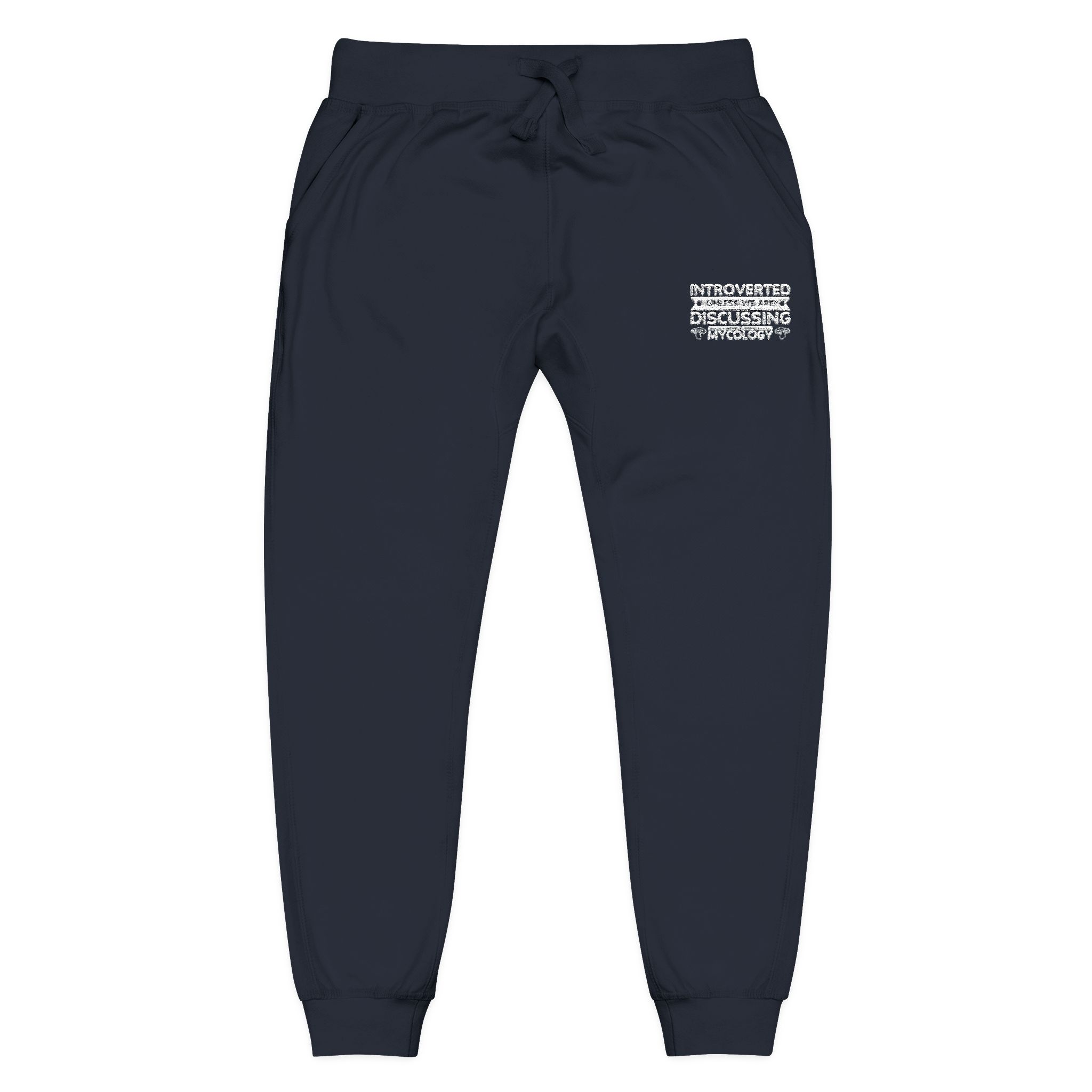 Embroidered Introverted — Cozy MK Fleece Joggers - Image 26