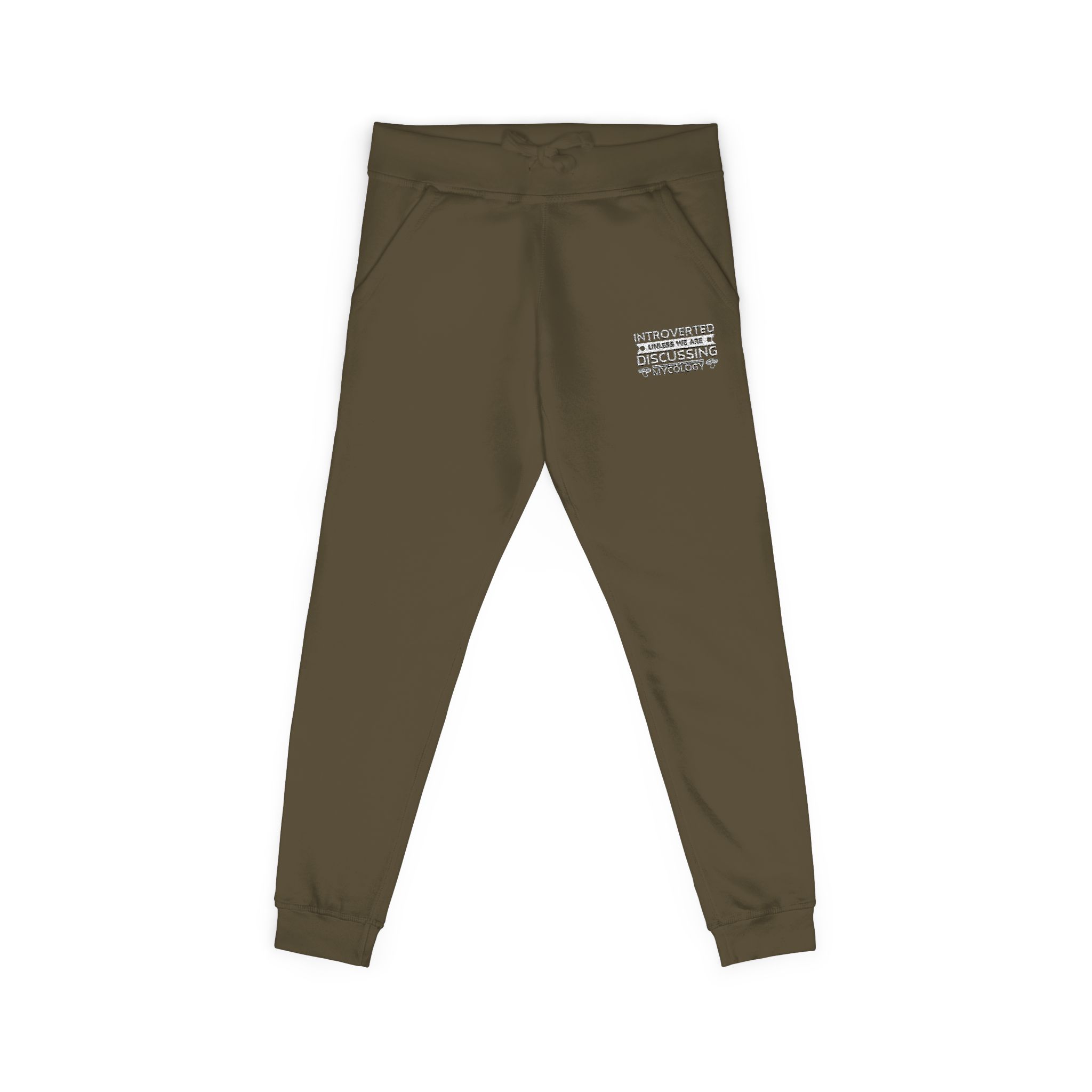 Embroidered Introverted — Cozy MK Fleece Joggers - Image 12